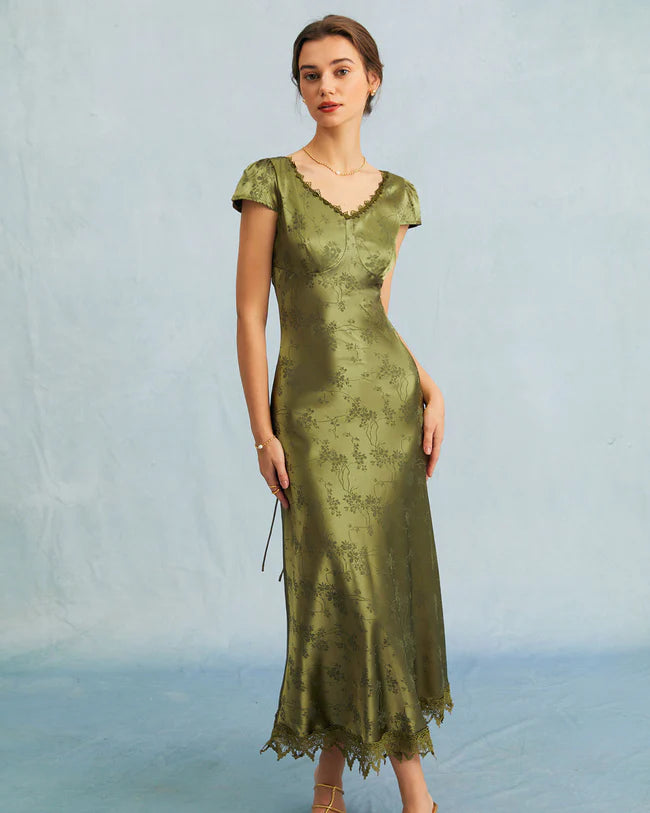 Hera | Satin kjole