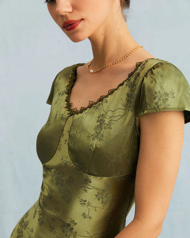 Hera | Satin kjole