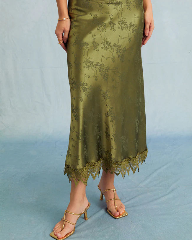 Hera | Satin kjole