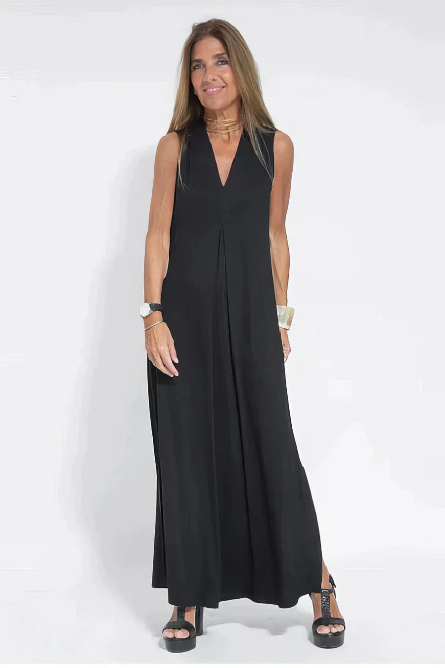 Ava | Elegant lang kjole
