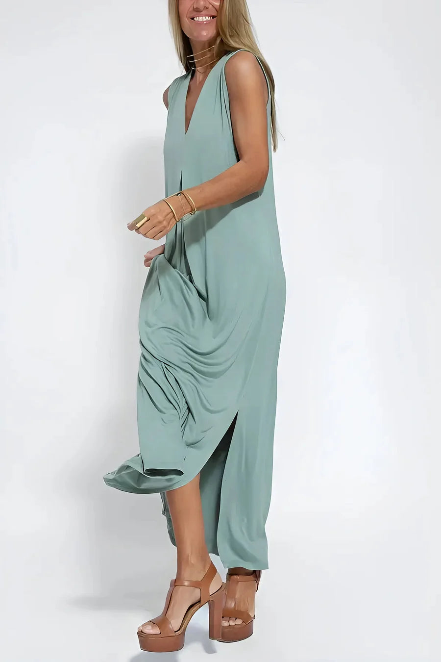 Ava | Elegant lang kjole
