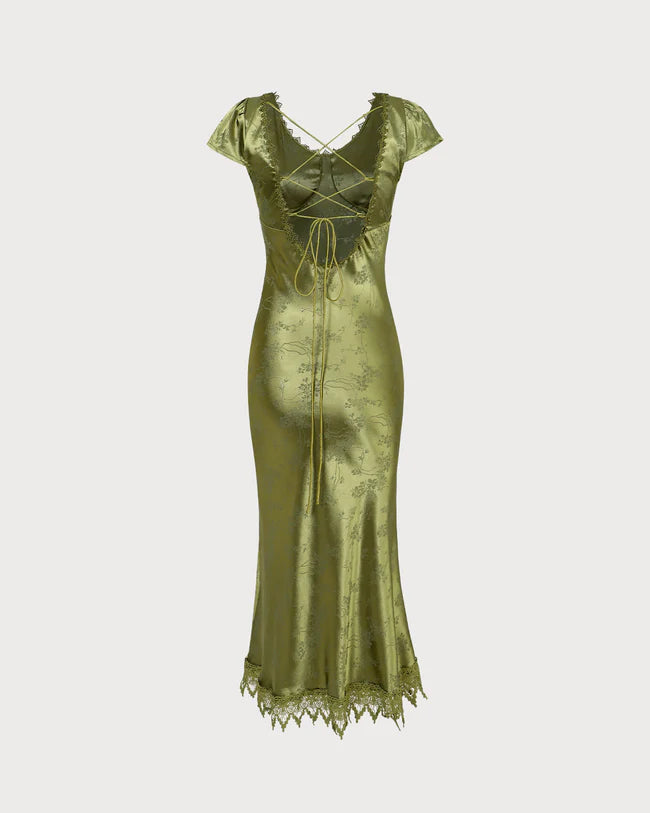 Hera | Satin kjole