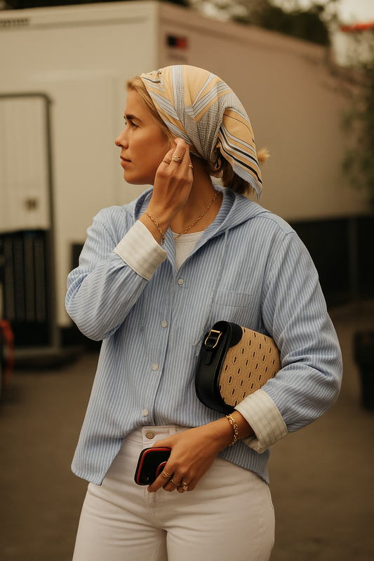 Elena | Letvægtsbluse med hætte