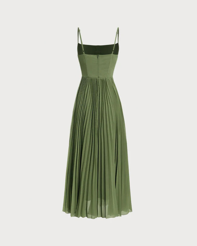 Celina Pleated Aftenkjole