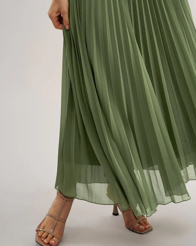 Celina Pleated Aftenkjole